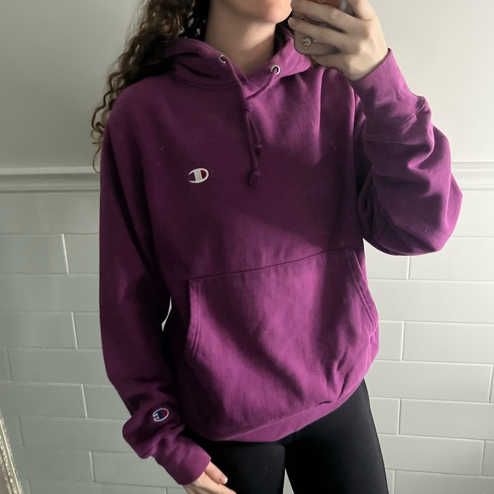 Purple Champion Hoodie